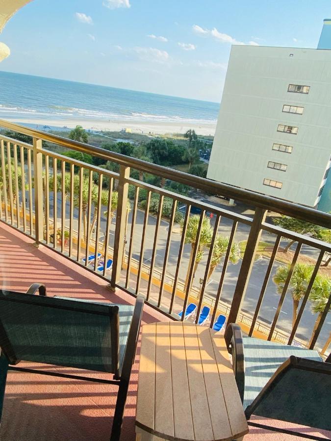 מירטל ביץ' Azure Bliss Oceanfront Condo Sleeps 6 מראה חיצוני תמונה
