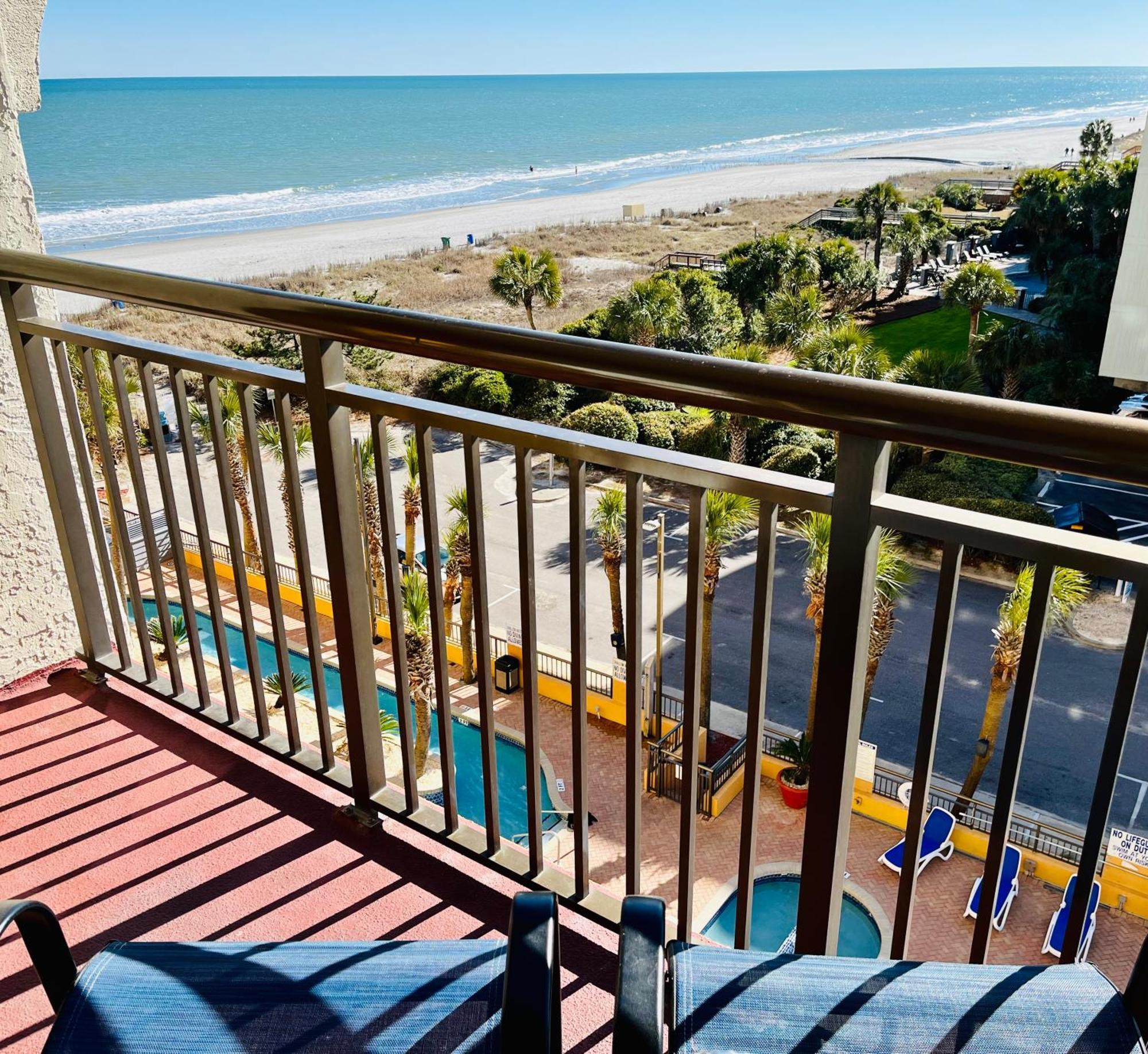 מירטל ביץ' Azure Bliss Oceanfront Condo Sleeps 6 מראה חיצוני תמונה